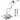 Pressure Washer Surface Cleaner with 4 Wheels