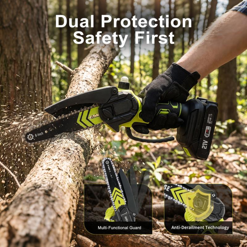 Use both safety controls